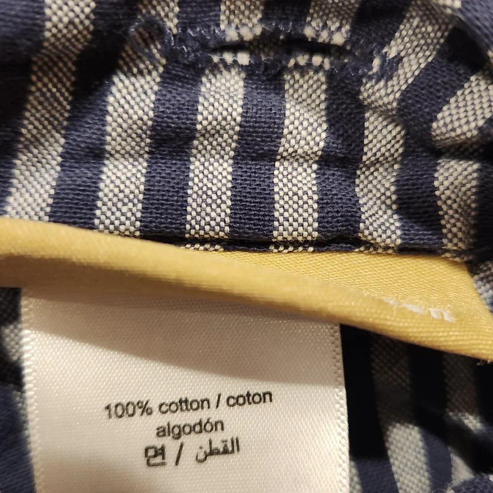 Pottery Barn 100% Cotton  Blue Gray Twin Duvet Cover College Dorm Teen